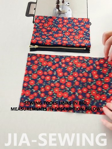 DIY Flower Pouch | Quick Sewing Tips & Tricks | Easy DIY Crafts