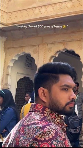 Living in a Golden Fairytale 🏰✨ #Jaisalmer #rajasthan