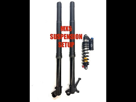 Talaria MX5 Suspension Setup