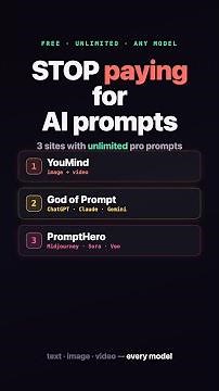 3 FREE Sites for Unlimited AI Prompts (any model) 🤯 #shorts
