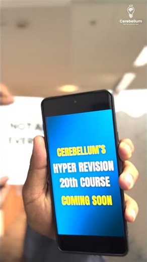 Can’t revise everything in the last 15 days?