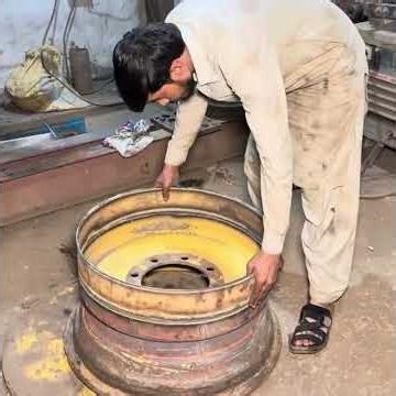 Tractor Rim to Giant Ag Rim: The Sand Welding Process