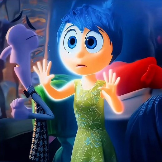 Joy - Inside Out 💛 / Sad moments 4K || The Neighbourhood - The Beach #insideout2​ #joy​ #riley​