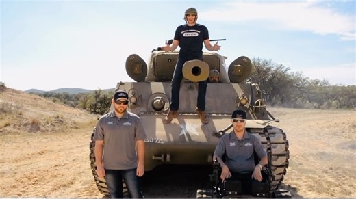 DriveTanks.com on Instagram: "TBT: 10 years ago today DriveTanks filmed our first YouTube video ever with FPS Russia. We started with just one tank our Sherman E8 “Easy Eva” & have since grown to over 18 tanks with a few new ones coming later this year! Who remember the FPS Russia days? Who wants to guess at what new armor we have on the way? These past 10 years have been a Blast! https://youtu.be/gSNTAv8MTJY?si=X7gm17rul1GnII25 #texas #fpsrussia #oxranch #tanks #worldoftanks #2a #nfa #army #mus