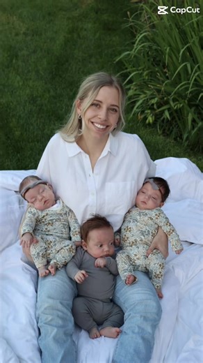 28_My babies😭 #triplets #tripletsoftiktok #tripletmomsoftiktok #tripletpregnancy #tripletslife #MomsofTikTok #momlife #m | Hay Hess