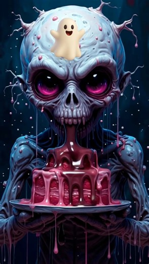 Melting Alien Horror #shorts #viral #trending