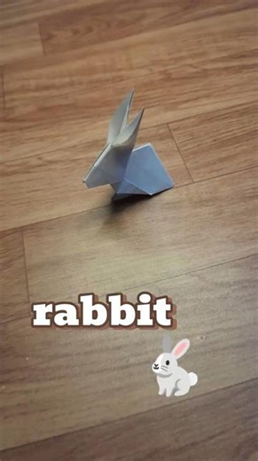 paper rabbit 🐇 toturial