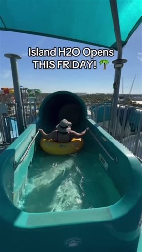 3.7K views · 20 reactions | Island H2O Water Park opens for the 2025 Season on THIS FRIDAY! Get a head start & SAVE on a Season Pass now! Get a Season Pass + FREE Friend Ticket for JUST $12.60/Month and SAVE OVER $45! : https://islandh2owaterpark.com/season-passes/ | Island H2O Water Park | Facebook