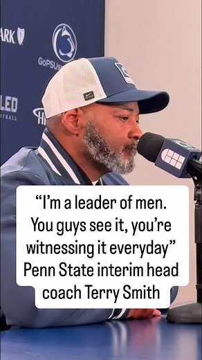 Penn State interim head coach Terry Smith makes his case as to why he is ready to be a head coach. Smith says he is a leader of men and has always been ready. Video by @joehermitt | Penn State Football on PennLive
