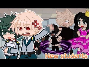 New Students meme || Trend || Gacha Club || ft. Bnha as gacha stereotypes