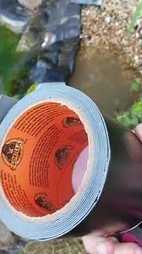 Gorilla tape waterproof patch and seal. Does it work??