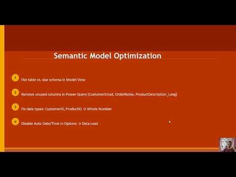 Optimize a Model for Performance in Power BI - 1