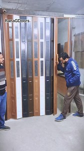 10K views · 40 reactions | Folding Doors installed #foldingdoors #clips #navaratri #mash #doorsdesign #viralchallenge | Pvc Plastic Doors Company Lahore Pakistan | Facebook