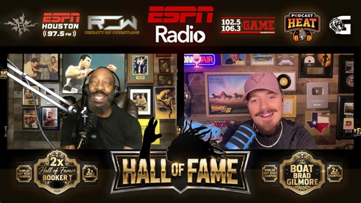 Booker T and Brad Gilmore are back on the Hall of Fame podcast breaking down everything happening across WWE, AEW, and UFC. From behind-the-scenes wrestling talk to real fight insights, the Hall of Famer and the BOAT dig into what’s working, what’s not, and what fans should really be paying attention to right now. No hot takes for clicks — just real perspective from inside the business. Topics include: • WWE storylines and locker room momentum • AEW’s direction and long-term questions • UFC matc