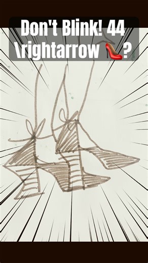 Turn Number 44 into Fashion in 3 Seconds! 😲 #art