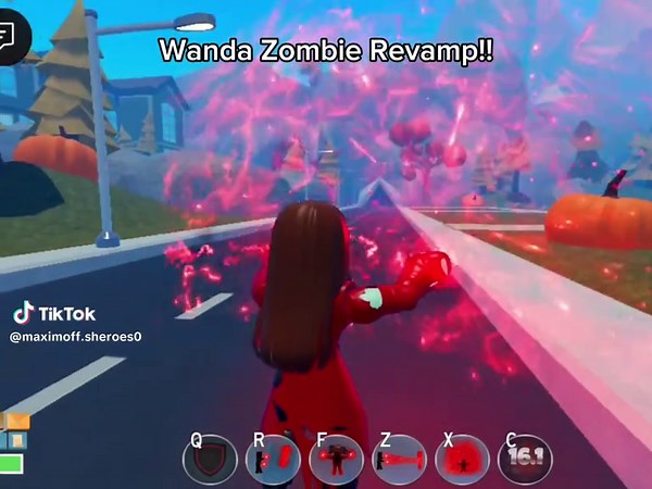 Wanda Maximoff: A Zombie Queen in Heroes Online World