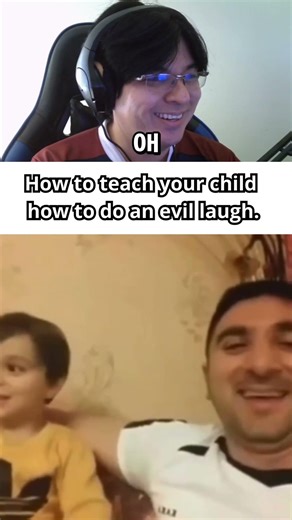Is this the best ‘evil laugh’ in the world? haha