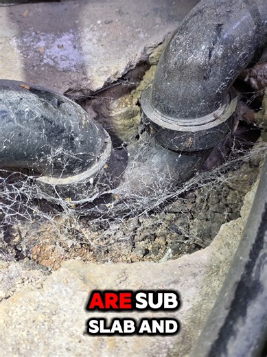 Sub slab drainage may be necessary, but it's also important to seal your slab to prevent contaminated air flow from unclean spaces! #mold #building #basement #science #chronicillness