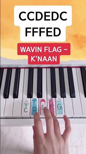 Wavin Flag - K’Naan (FIFA World Cup Song 2010) (Piano Tutorial) #wavinflag #knaan #worldcupsong