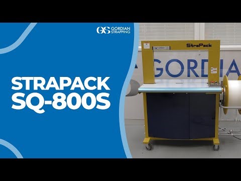 StraPack SQ-800S Automatic Strapping Machine | Gordian Strapping