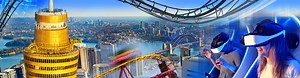 Virtual Reality Tower Coaster Experience - Sydney Tower Eye