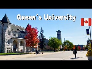 Queen’s University Kingston Walking Tour | Best Places to Visit in Kingston