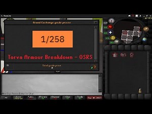 Torva Armour Breakdown - OSRS