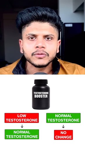 Aakash Garg || Body Transformation Coach on Instagram: "⚠️ Read the Caption ⚠️ ✅ Your body isn’t “low,” so there’s nothing to boost. If your testosterone is in the healthy physiological range, your endocrine system is already regulated. Most OTC boosters can’t push you beyond your natural ceiling. ✅ Homeostasis always wins. Your body tightly controls hormones through the hypothalamic–pituitary–gonadal (HPG) axis. If something slightly increases T, feedback mechanisms pull it back down. ✅ Most in