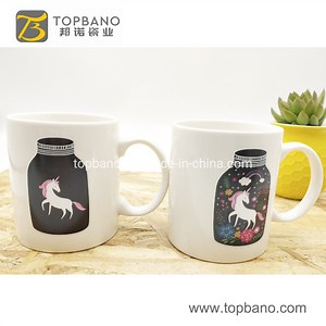 [Hot Item] Magic Heat Color Changing Ceramic Mug Coffee Milk Cup