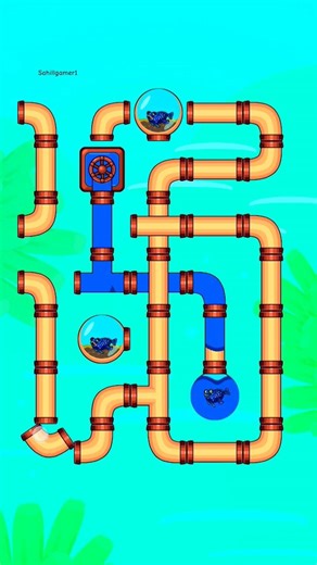 save the fish 309 / pull the pin / android game ios 🎮/ sahillgamer1 / #shorts