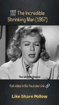 The Incredible Shrinking Man (1957) is a classic science fiction thriller that #shorts #scifishort