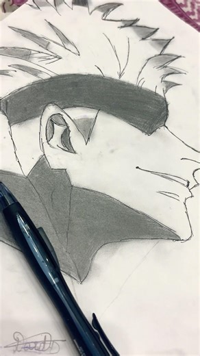 New gojo drawing ☠️💀