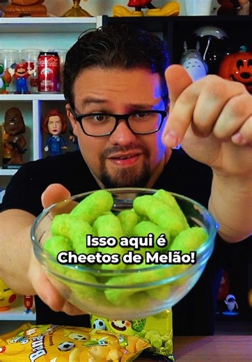 Provação de Cheetos de Melão e Outros Snacks