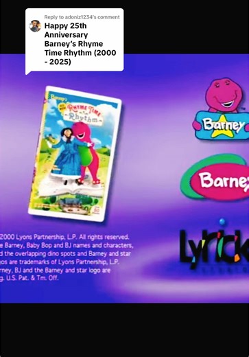 Barney's Rhyme Time Rhythm Celebrates Fun with Mother Goose