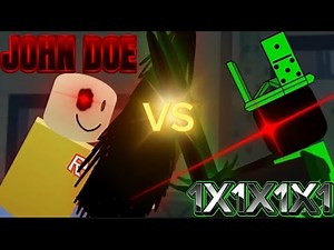 John Doe VS 1X1X1X1 TRAILER (Forsaken, Roblox animation)