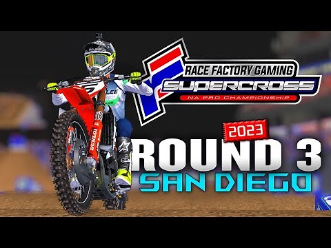 MX Simulator - 2023 MotoOption SX Rd. 3 - San Diego