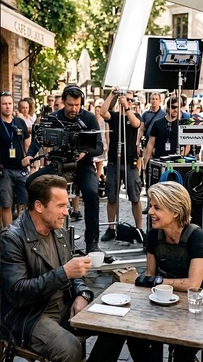 Terminator 2: Judgment Day - Behind the Scenes Fun with Arnold & Linda!