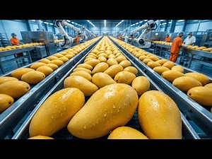 Inside a Modern Mango Processing Plant: From Farm to Juicy Slices (The Complete Process)