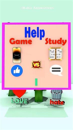 What Will Baby Miley Choose Game or Study?