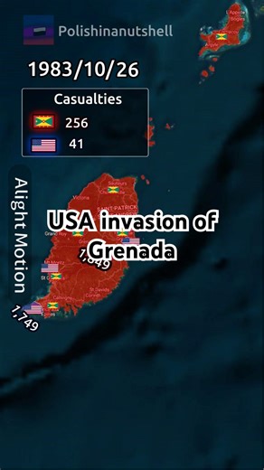 USA 🇺🇸 invasion of Grenada using Bing satellite