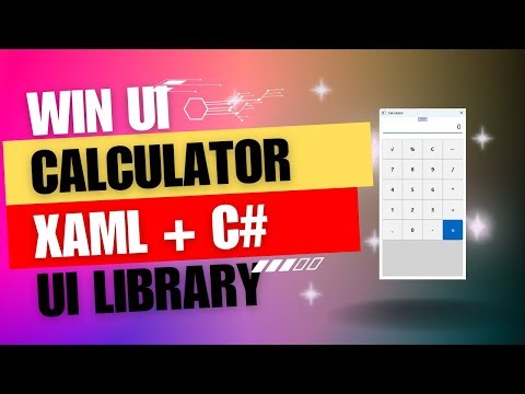 Creating a C# WinUI Calculator - Step-by-Step Tutorial