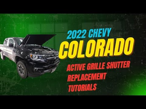 2015-2022 Chevy Colorado active grille shutter replacement U0284