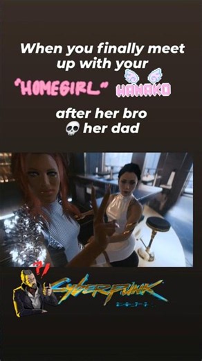 petition to make Hanako a romance option #memes #gaming #cyberpunk2077 #cyberpunk #gamergirl