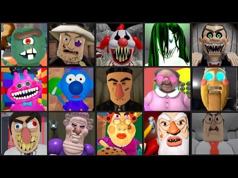 DHUUR DUNGEON,ESCAPE EVIL GRANDMA,ESCAPE MR GUMDROP'S CANDY SHOP ROBLOX JUMPSCARE