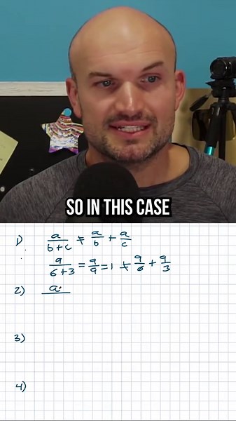 The most common algebra mistake #math #mathtips #study