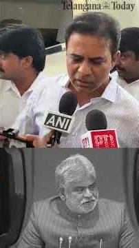 KTR Attacks Speaker Over Blind Eye to MLA Party Switching Evidence | Telangana Today