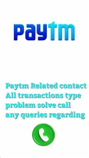 Paytm Customer Care Number//paytm helpline number