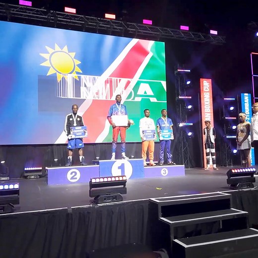 Namibian Boxers collected 1 Gold and 4 Bronze medals at the Mandela African Boxing Cup in Durban, South Africa over the weekend. Trofimus Johannes scooped Gold in the men's 54kg, while the four Bronze medals came from Ndapandula Ngesheya in the women's 48kg, Elifas Imene in men's 48kg, Fillipus Heveleni in men's 80kg, and Salmi Shipwata in women's 80kg. The prize money is as follows: 1 x USD 5000.00 and 4 x USD 1500.00 each, totaling USD 11,000 for the Namibian boxers. * 1 USD = 16.25 NAD * 5000