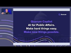 Demo: Quorum AI for State Government Affairs