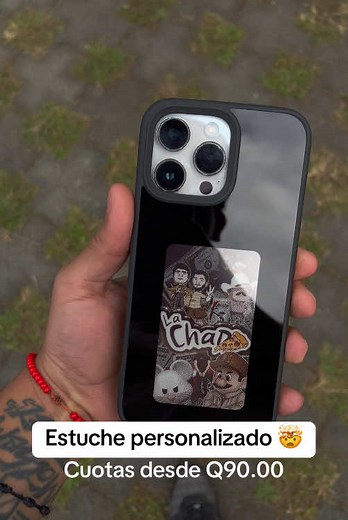 Estuche personalizado 🤯 ahora podras poner la imagen que tu quieras 🙌🏻 #estuchepersonalizado #fotosconcelular #traficogt #personalizados #moda #tendencia #belico #alucin
